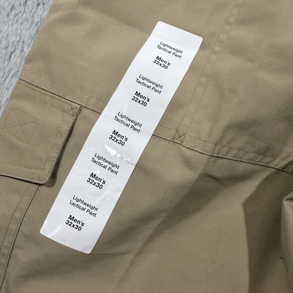Propper Pants Mens 32x30 Khaki Tactical Cargo Soil Stain Resistant Teflon Work - Picture 6 of 13